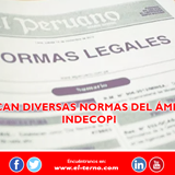 MODIFICAN DIVERSAS NORMAS DEL ÁMBITO DEL INDECOPI" para el pago de utilidades