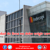 Municipalidad de lima no debe exigir carné de salud
