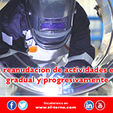 Pasos para reanudación de actividades económicas gradual y progresivamente