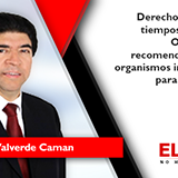 Derechos Humanos en tiempos de pandemia: Orientaciones y recomendaciones de los organismos internacionales para su protección. 