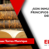 ¿SON INMUTABLES LOS PRINCIPIOS GENERALES DEL DERECHO?