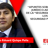 APUNTES SOBRE EL RÉGIMEN JURÍDICO-ADMINISTRATIVO DE LA “SEGURIDAD PRIVADA” O LOS “SERVICIOS DE SEGURIDAD PRIVADA” EN EL PERÚ 