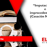 Imputación necesaria e excepción de improcedencia de acción (Casación N.°392-2016)